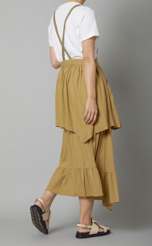 ティアードサロペットスカート