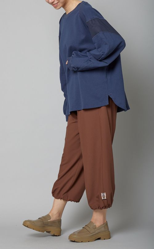 チロリアンベルトワイドパンツ