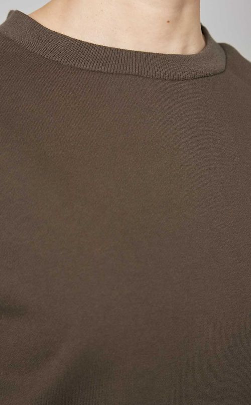 バイカラーレイヤードプルオーバー