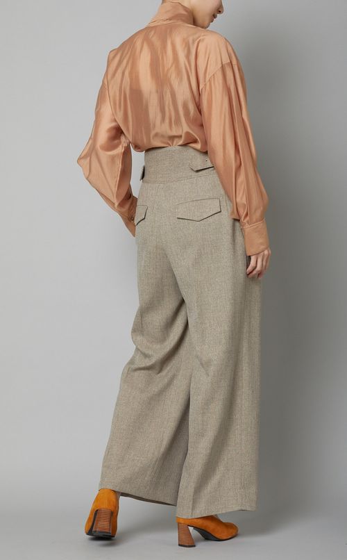 シアーボウタイブラウス