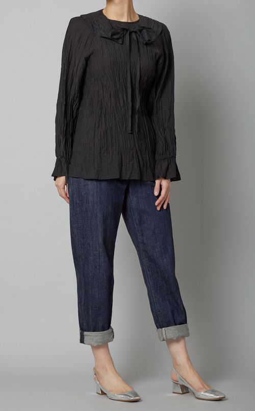 2wayプリーツブラウス