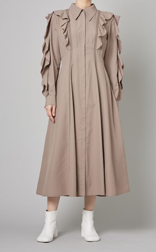 ラッフルフリルワンピース