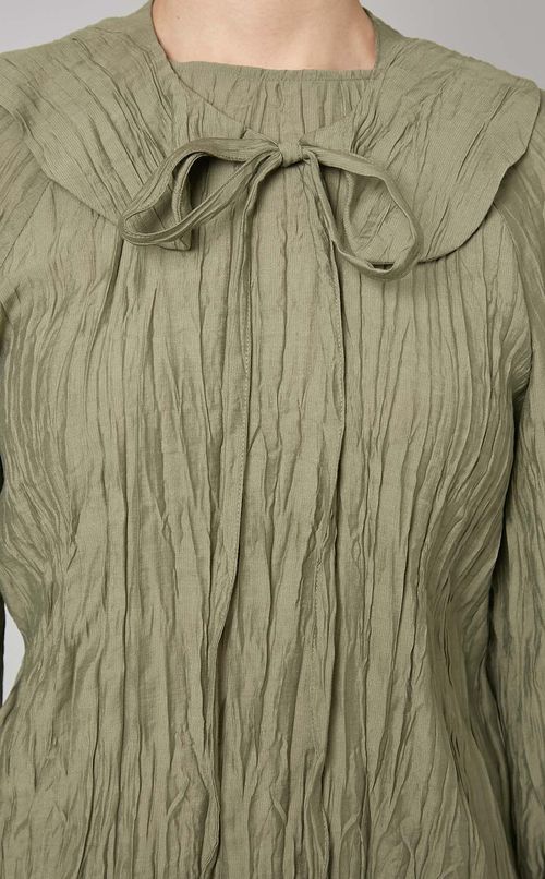 2wayプリーツブラウス