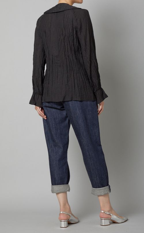 2wayプリーツブラウス