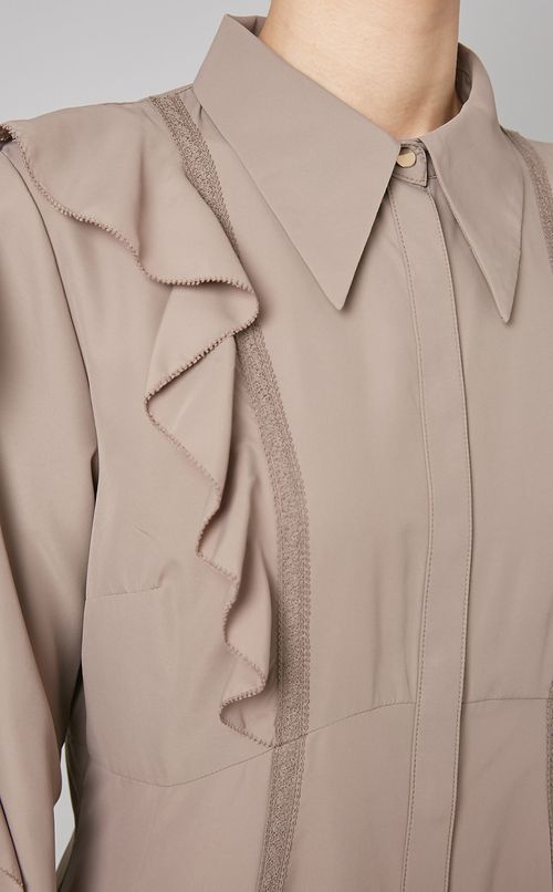 ラッフルフリルワンピース