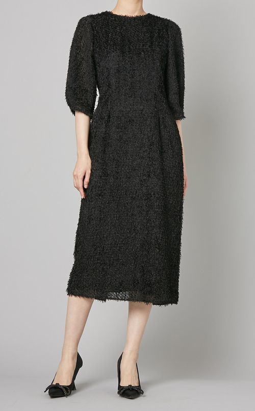 ショートジャガードワンピース