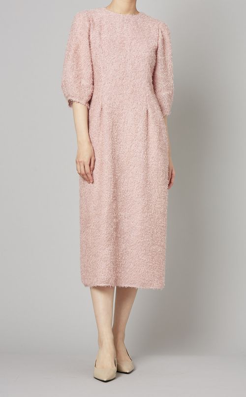 ショートジャガードワンピース