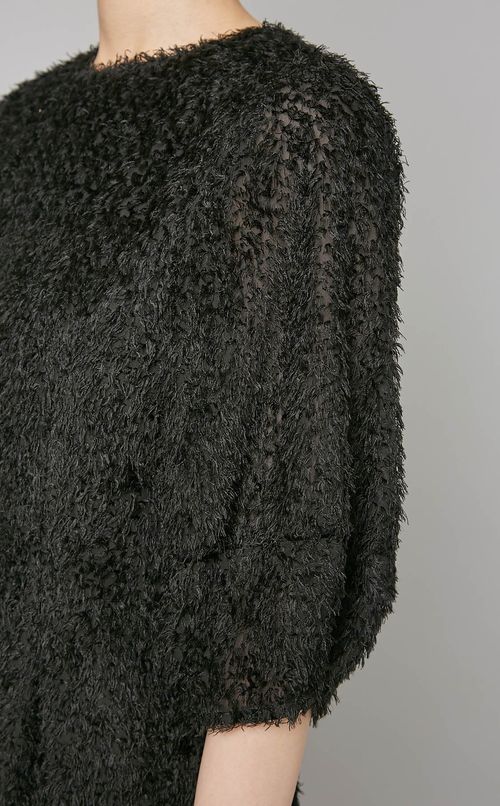 ショートジャガードワンピース