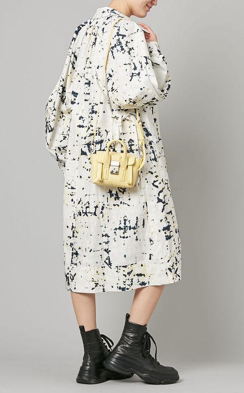 カレイドスコーププリントシャツドレス