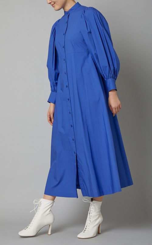 ギャザースリーブワンピース