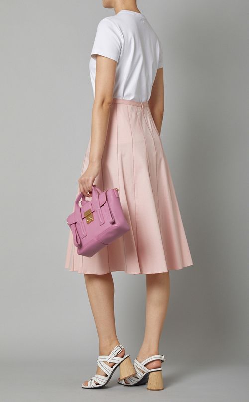 PASHLIミニレザーサッチェルバッグ