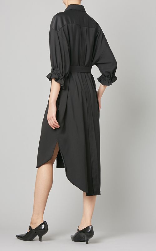 ショートスリーブシャツワンピース