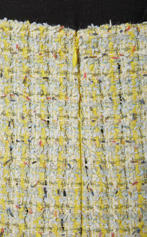 ハイウエストツイードタイトスカート