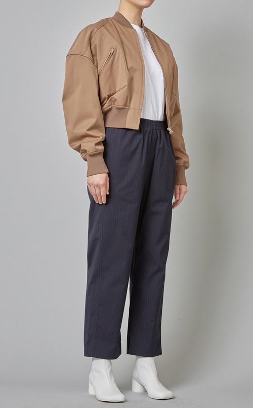 ショートボンバージャケット