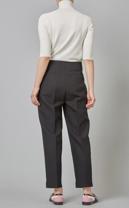 センタープレスクロップドパンツ