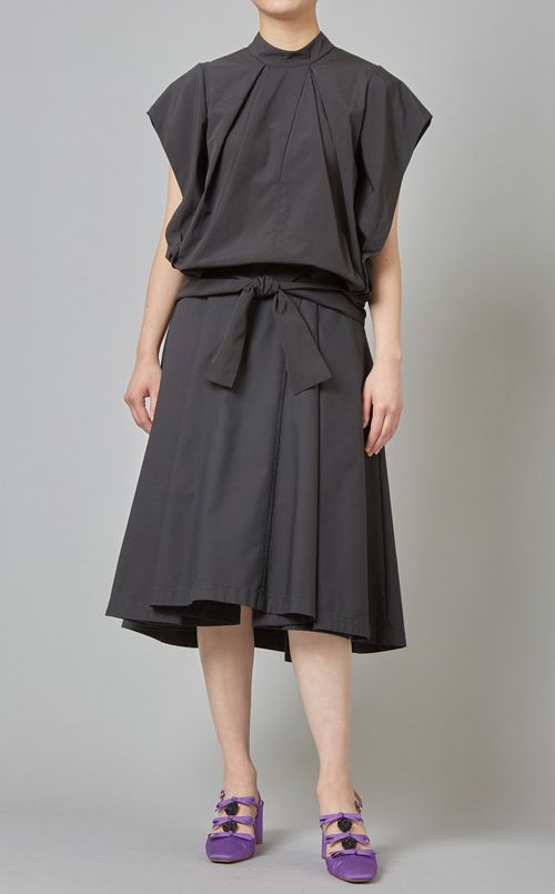 コットンリボンブラウス