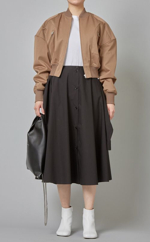 ショートボンバージャケット