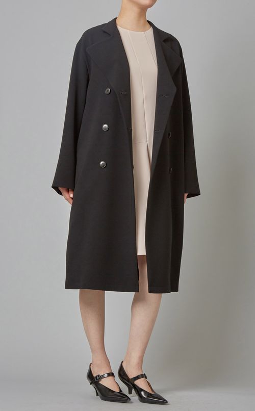 アシンメトリードレープワンピース