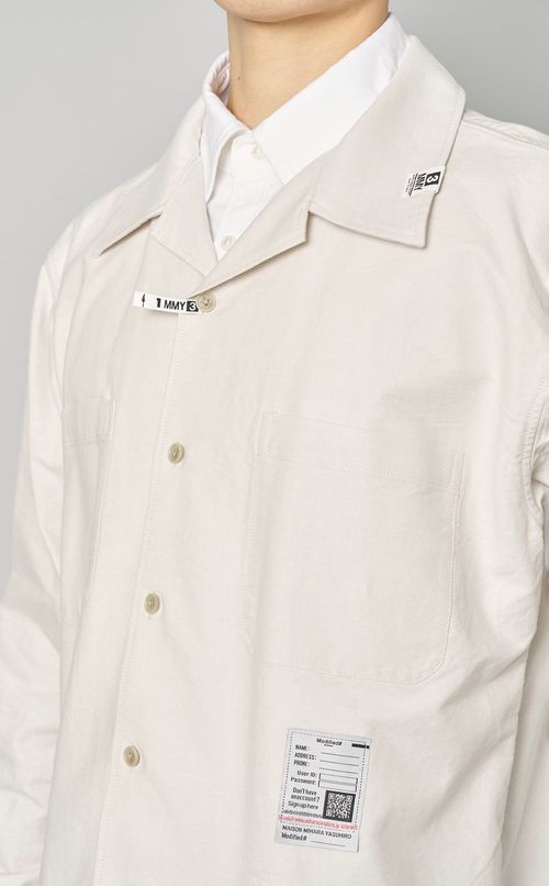 フロントレイヤードシャツ