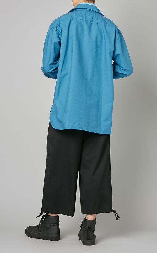 フロントレイヤードシャツ