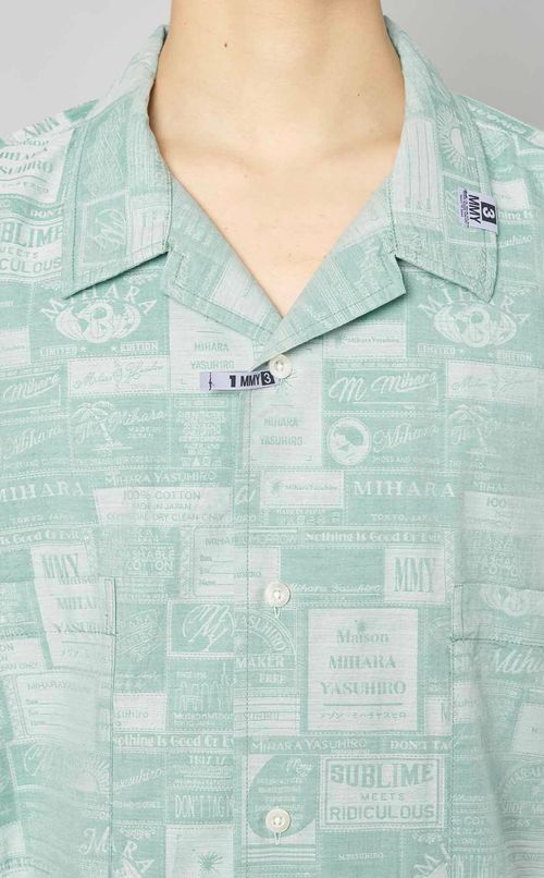 ジャカードハーフスリーブシャツ