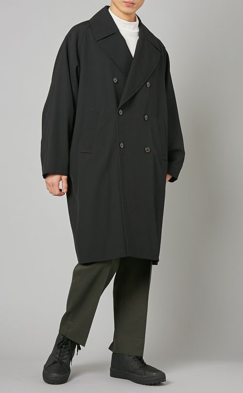 ウールギャバトレンチコート