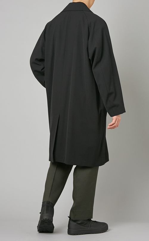 ウールギャバトレンチコート