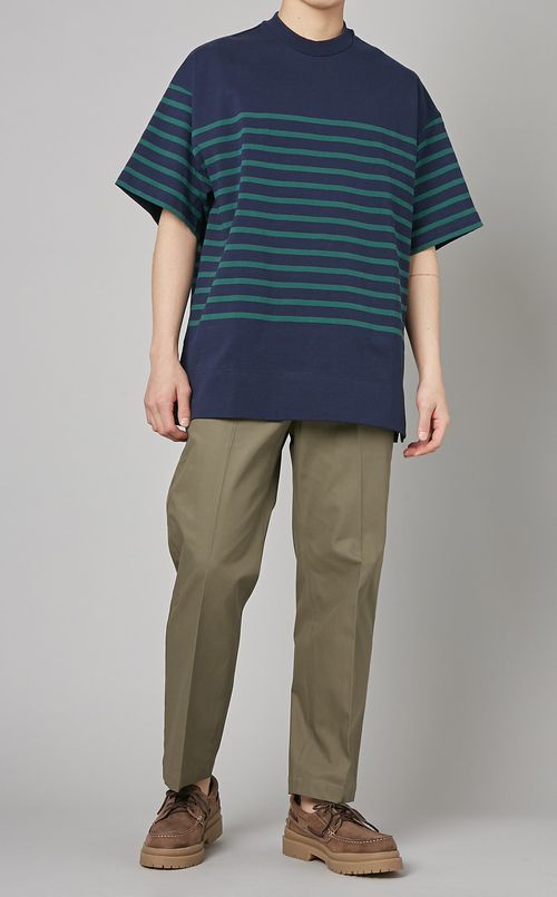 フラットフロントイージーパンツ