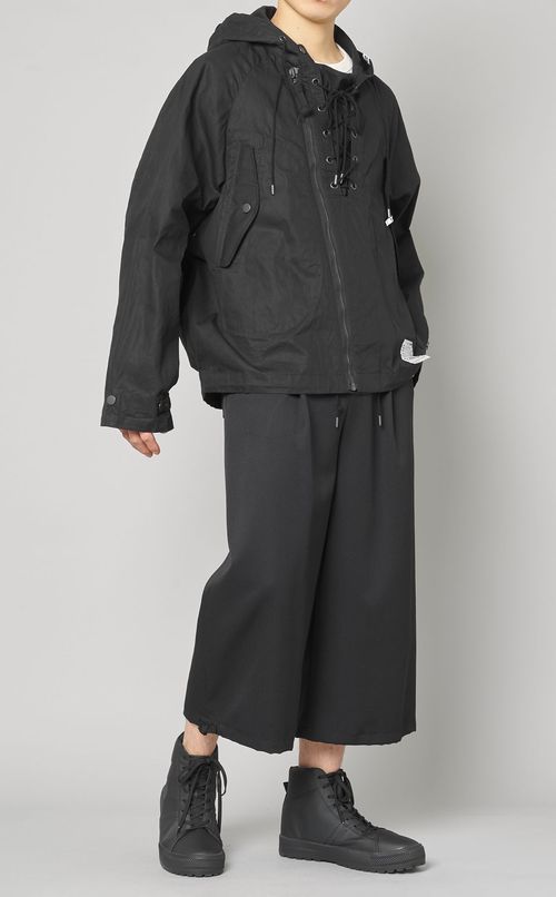 レースアップミリタリージャケット