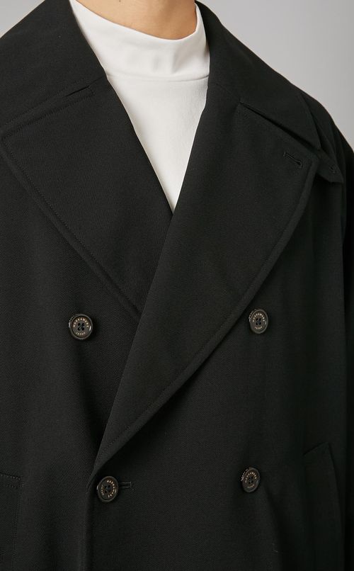 ウールギャバトレンチコート