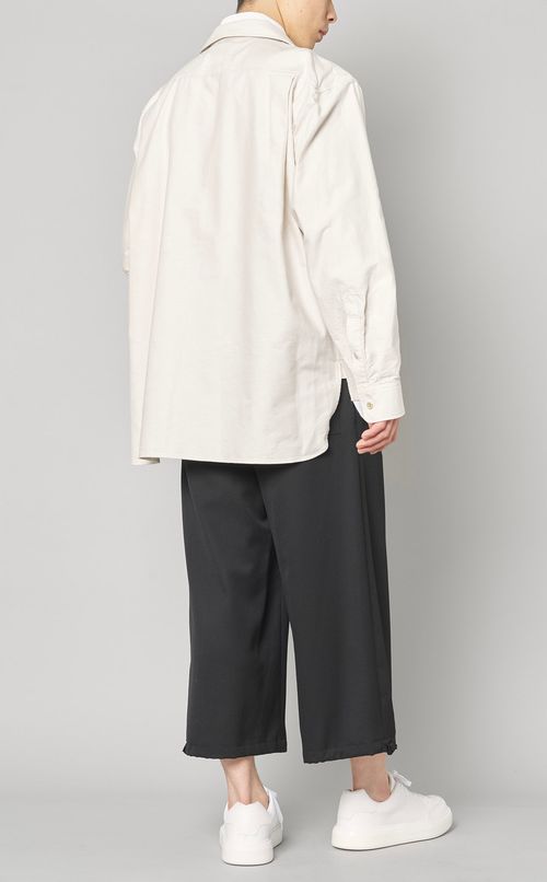 フロントレイヤードシャツ