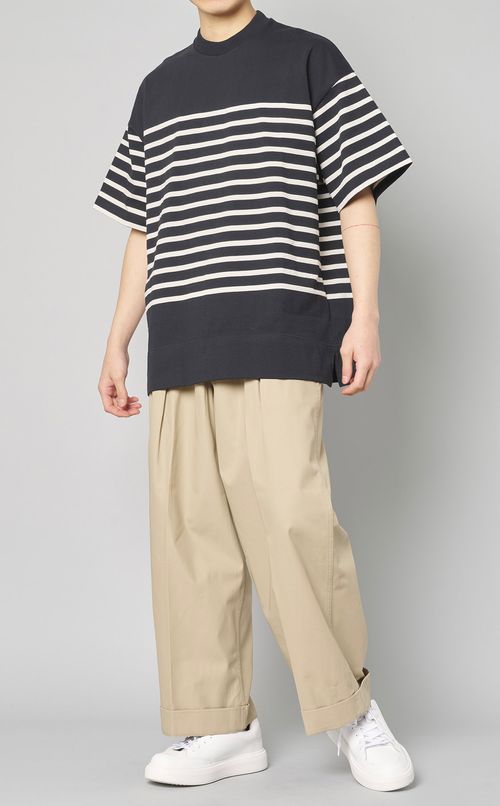 ボーダーボックスTシャツ