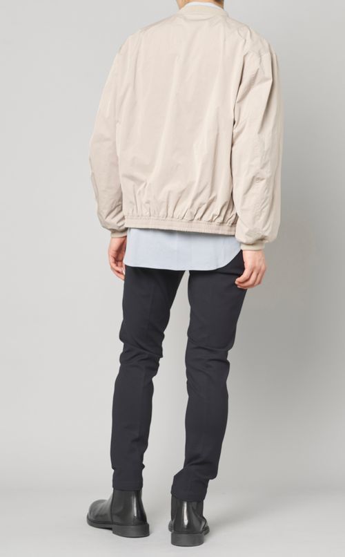 ポリナイロンジップブルゾン