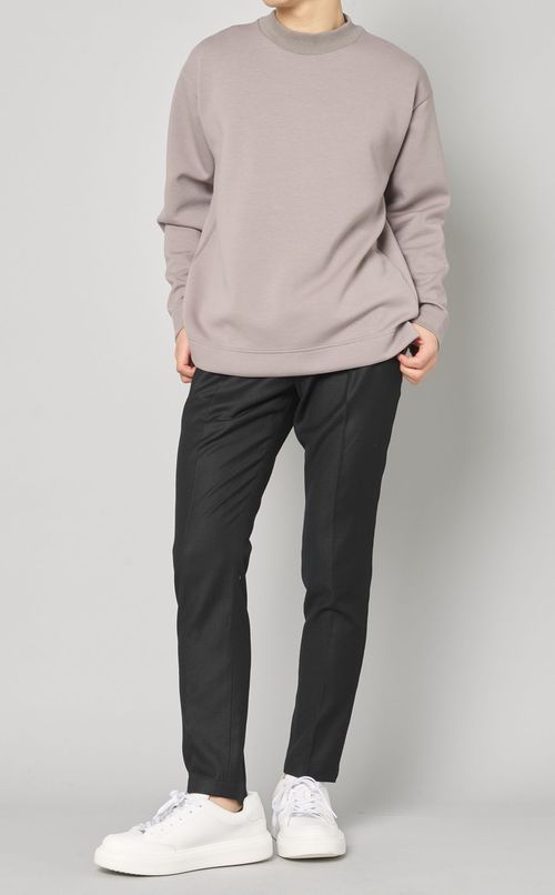 ウールドロストテーパードパンツ