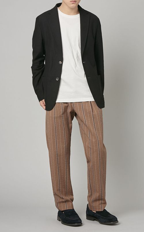 ストライプサッカーパンツ