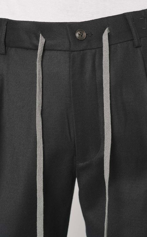 ウールドロストテーパードパンツ