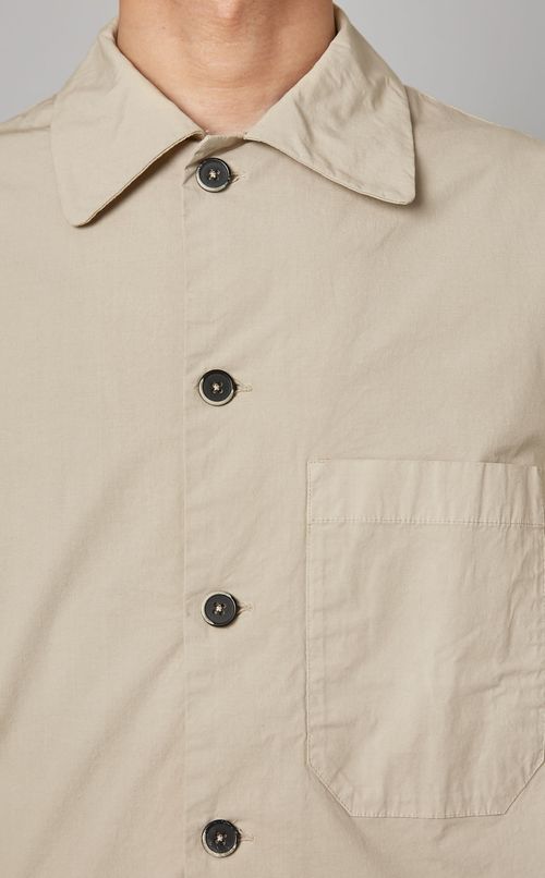 コットンシャツジャケット