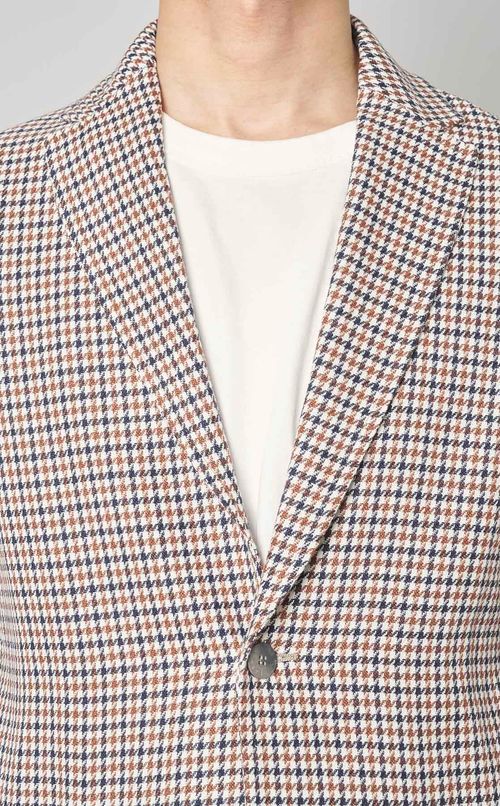 ガンクラブチェックシングルジャケット