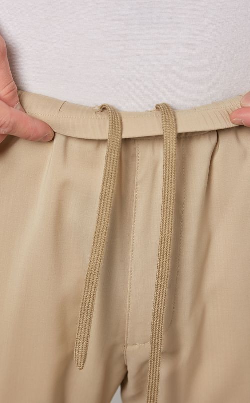 ウールトロテーパードパンツ