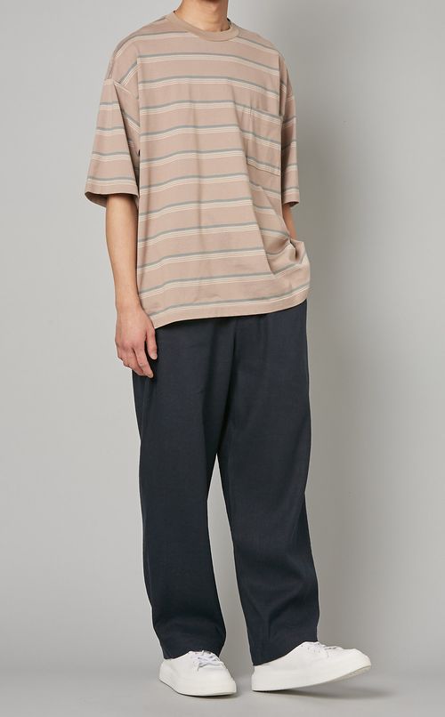 ショートスリーブボーダーTシャツ