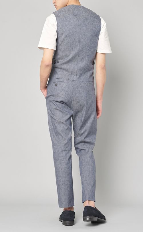 リネンコットンジレ