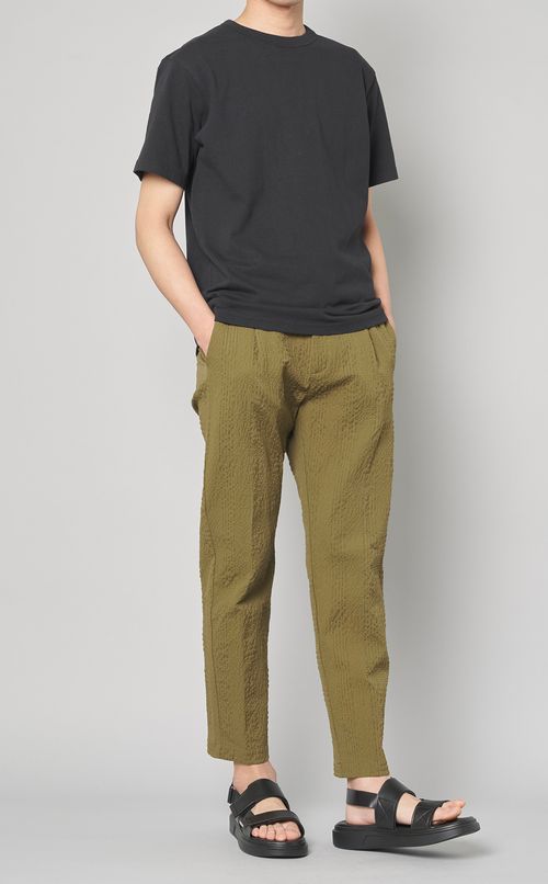 シアサッカーパンツ