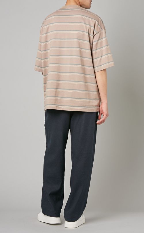 ショートスリーブボーダーTシャツ