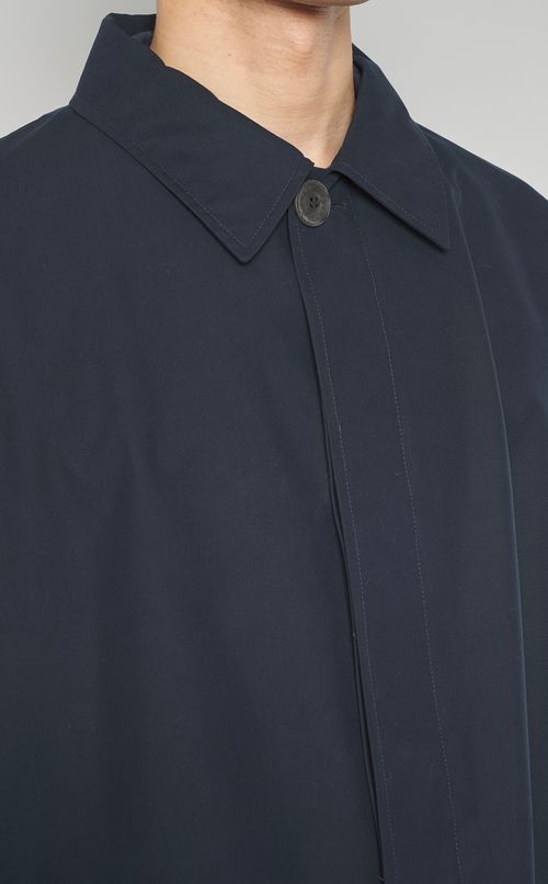 コットンステンカラーコート