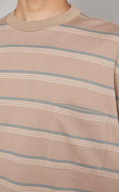 ショートスリーブボーダーTシャツ