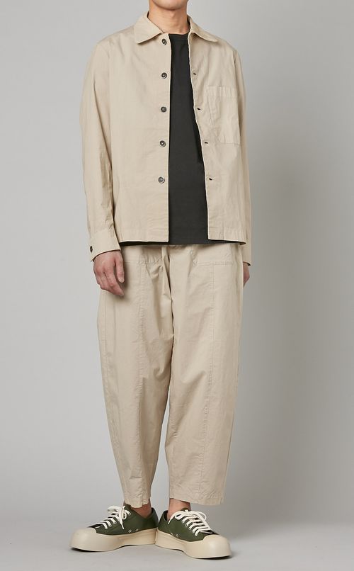 コットンシャツジャケット