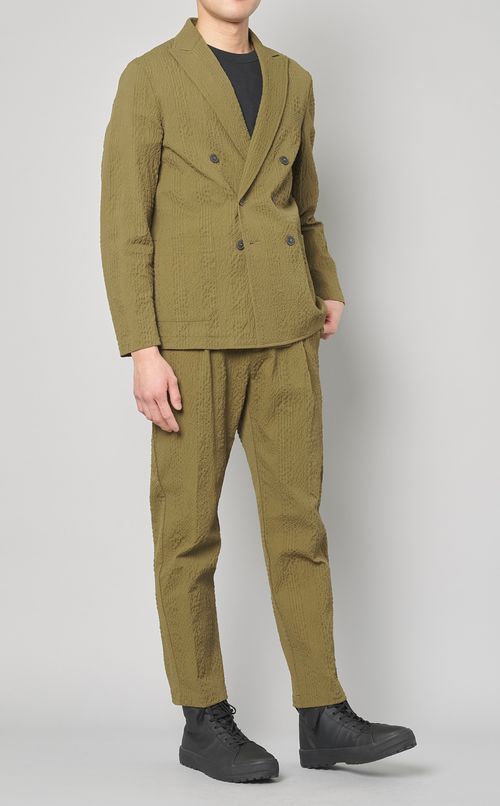 シアサッカーパンツ