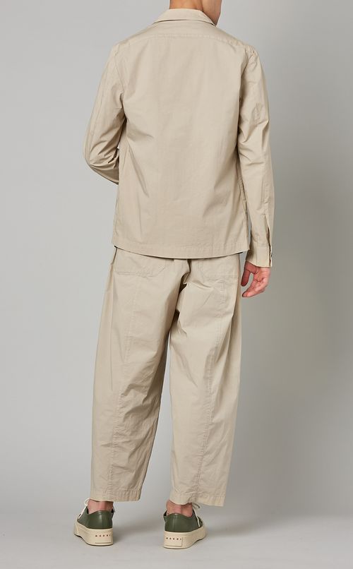 コットンシャツジャケット