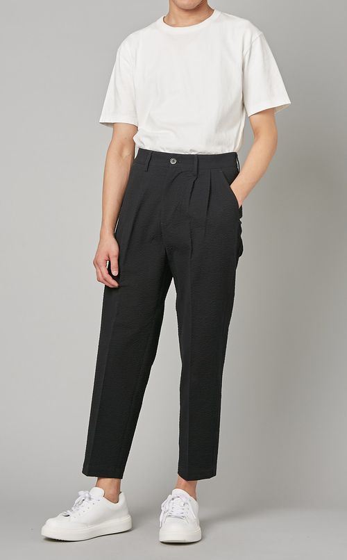 シアサッカーパンツ