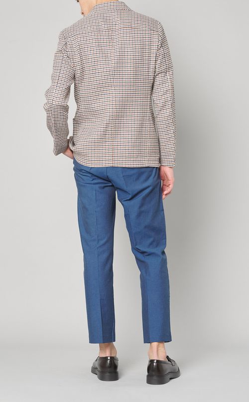 ガンクラブチェックシングルジャケット